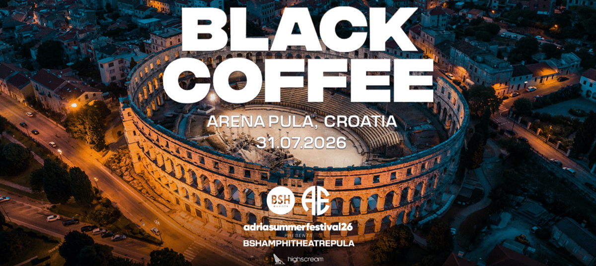 BSH Amphitheatre Pula: Black Coffee