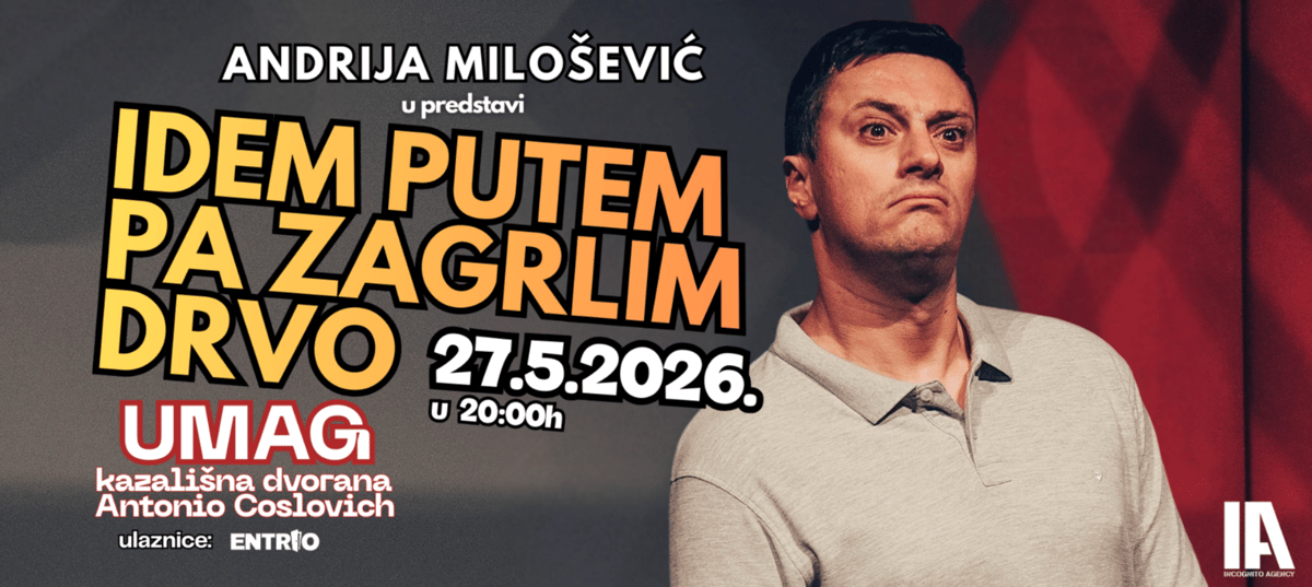 Andrija Milošević: "Idem putem pa zagrlim drvo" u Umagu!