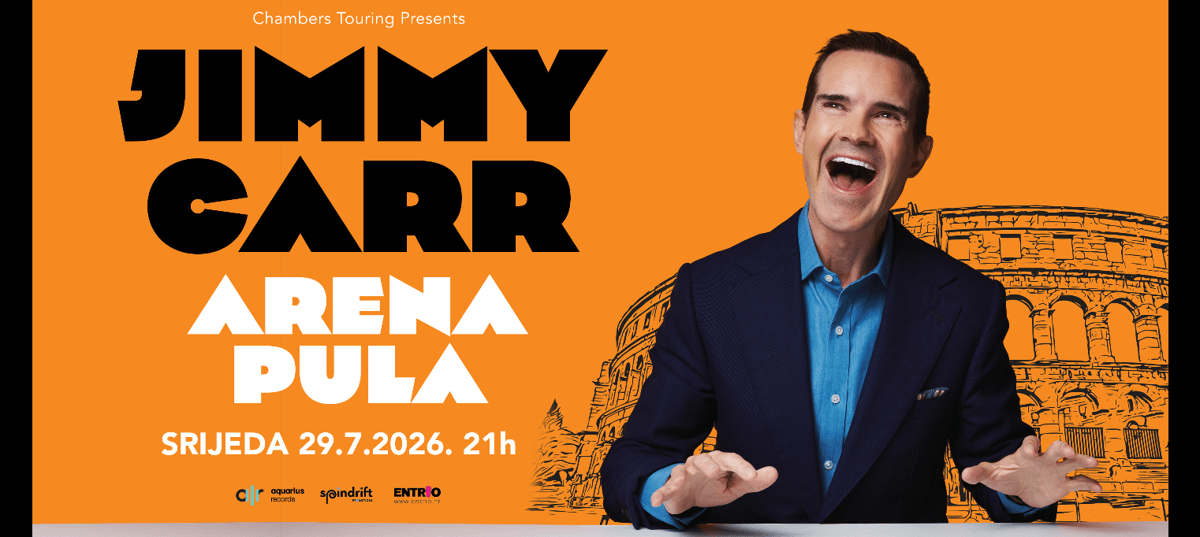 JIMMY CARR – Arena Pula