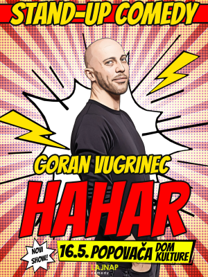 HAHAR - Goran Vugrinec stand-up comedy show by LAJNAP