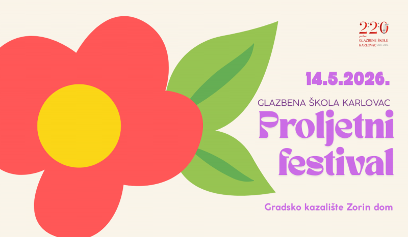 Proljetni festival- koncert orkestara Glazbene škole Karlovac