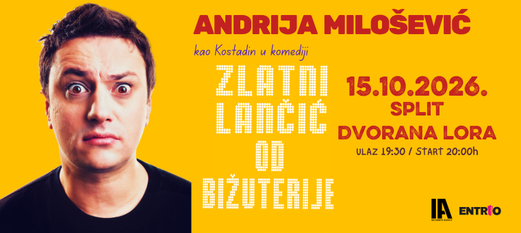 SPLIT - Andrija Milošević: Zlatni lančić od bižuterije