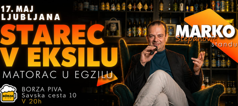 Marko Stepanović - Starec v eksilu- 17.05.2026.