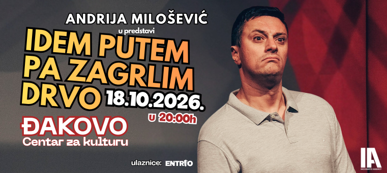 ĐAKOVO: Andrija Milošević - "Idem putem pa zagrlim drvo"