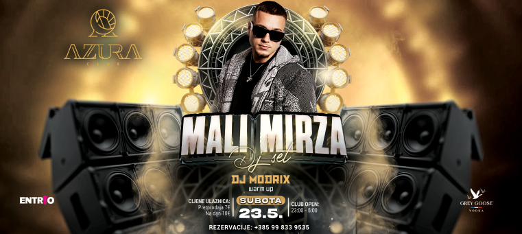 MALI MIRZA live dj set!